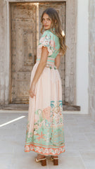 Natasha Maxi Dress - Aurora Print